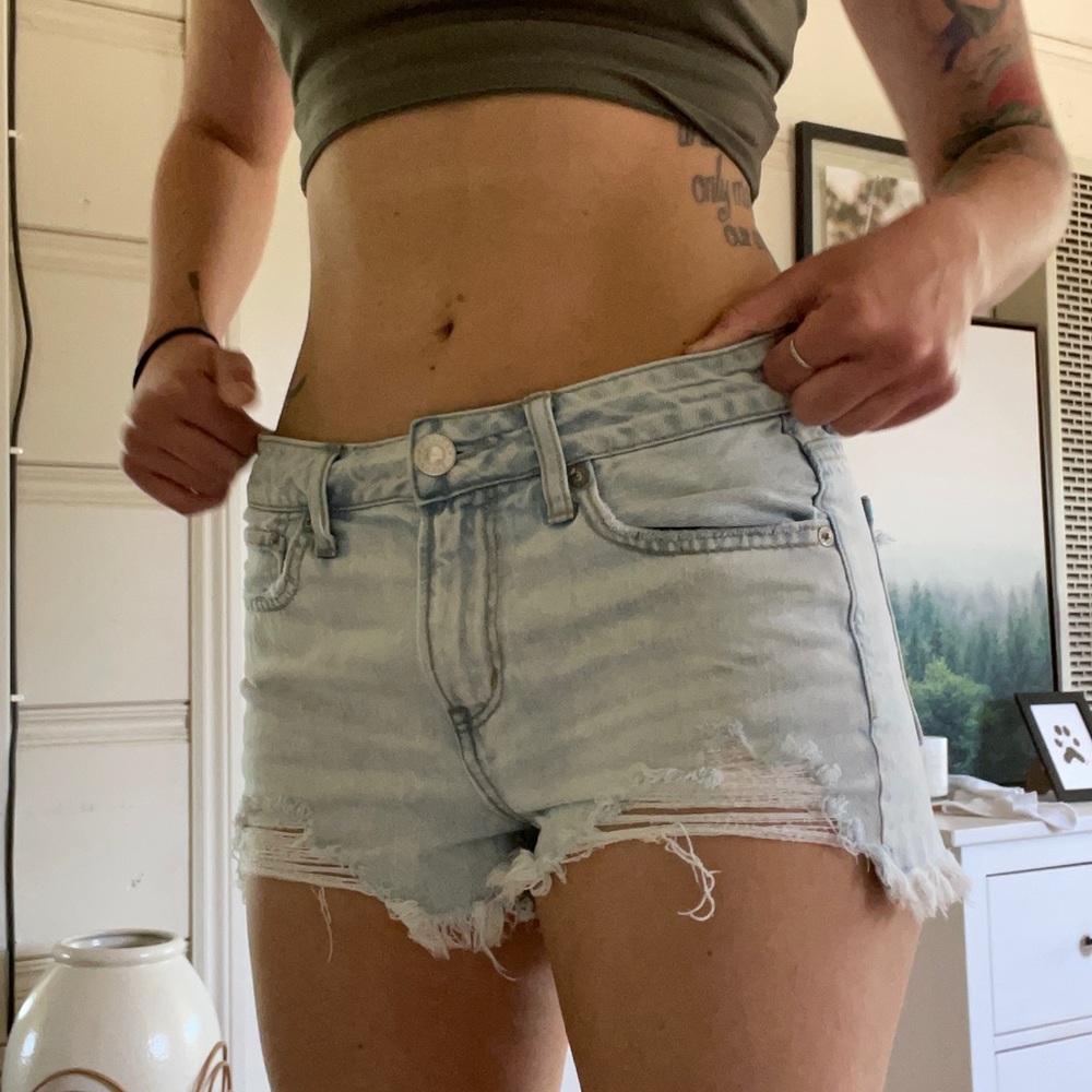 American eagle denim short